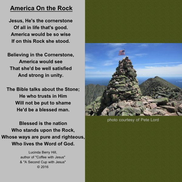 AMERICA ON THE ROCK